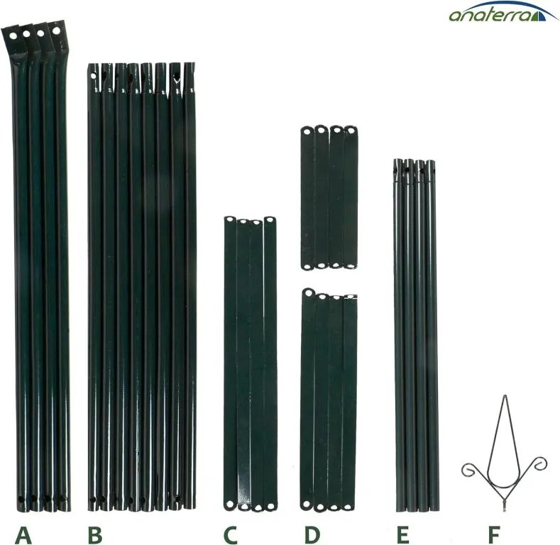 Anaterra Set de 2 piese Construcție pentruflori  cățărătoare
