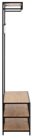 Set pentru hol SARON, stejar/negru