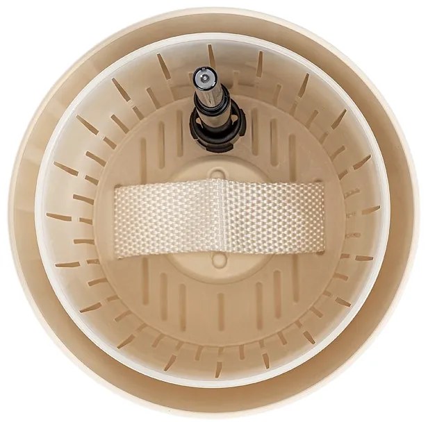 Plastia Ghiveci cu auto-apărare Tolita Air cream,16 cm diametru, diam. 16 cm