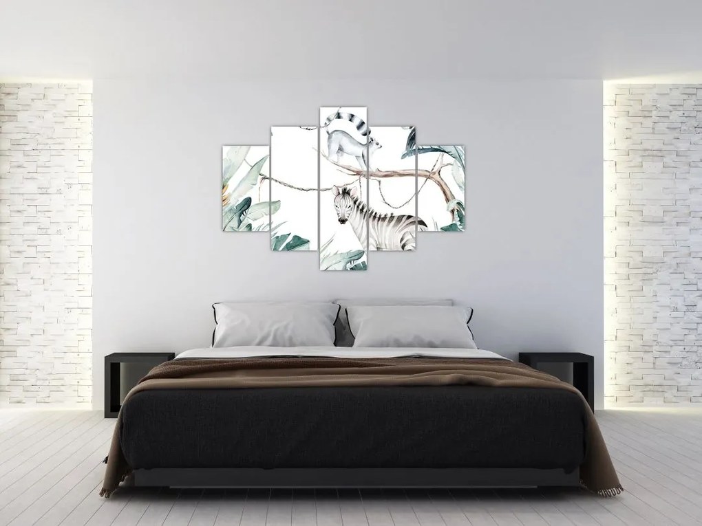 Tablou - Animale exotice (150x105 cm)