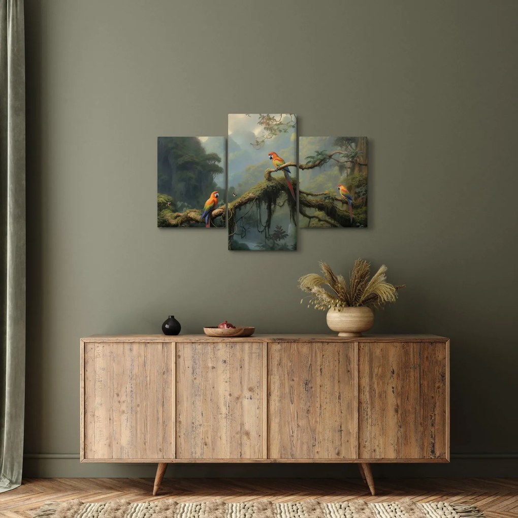 Tablou - Pădure tropicală (90x60 cm)