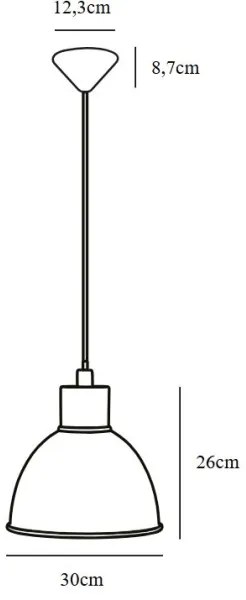 Lustră pe cablu Nordlux POP 1xE27/60W/230V negru