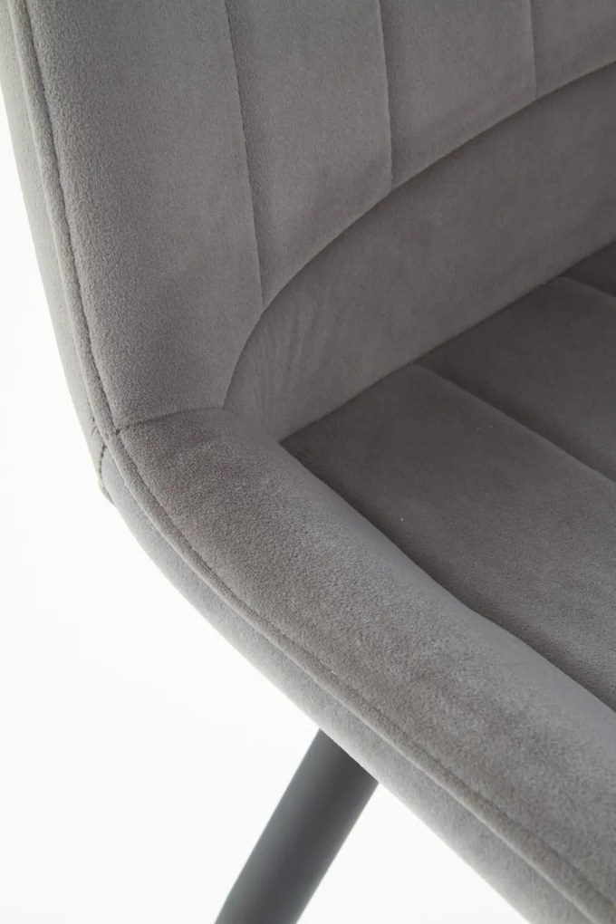 Scaun tapitat K388 gri