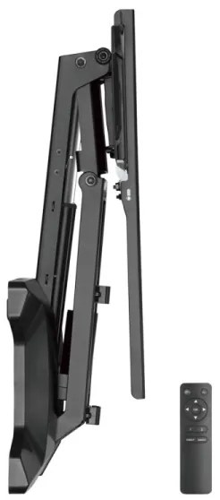 MK FLORIA MKF-21DM647 - Suport TV de perete cu braț articulat 70" negru +telecomandă