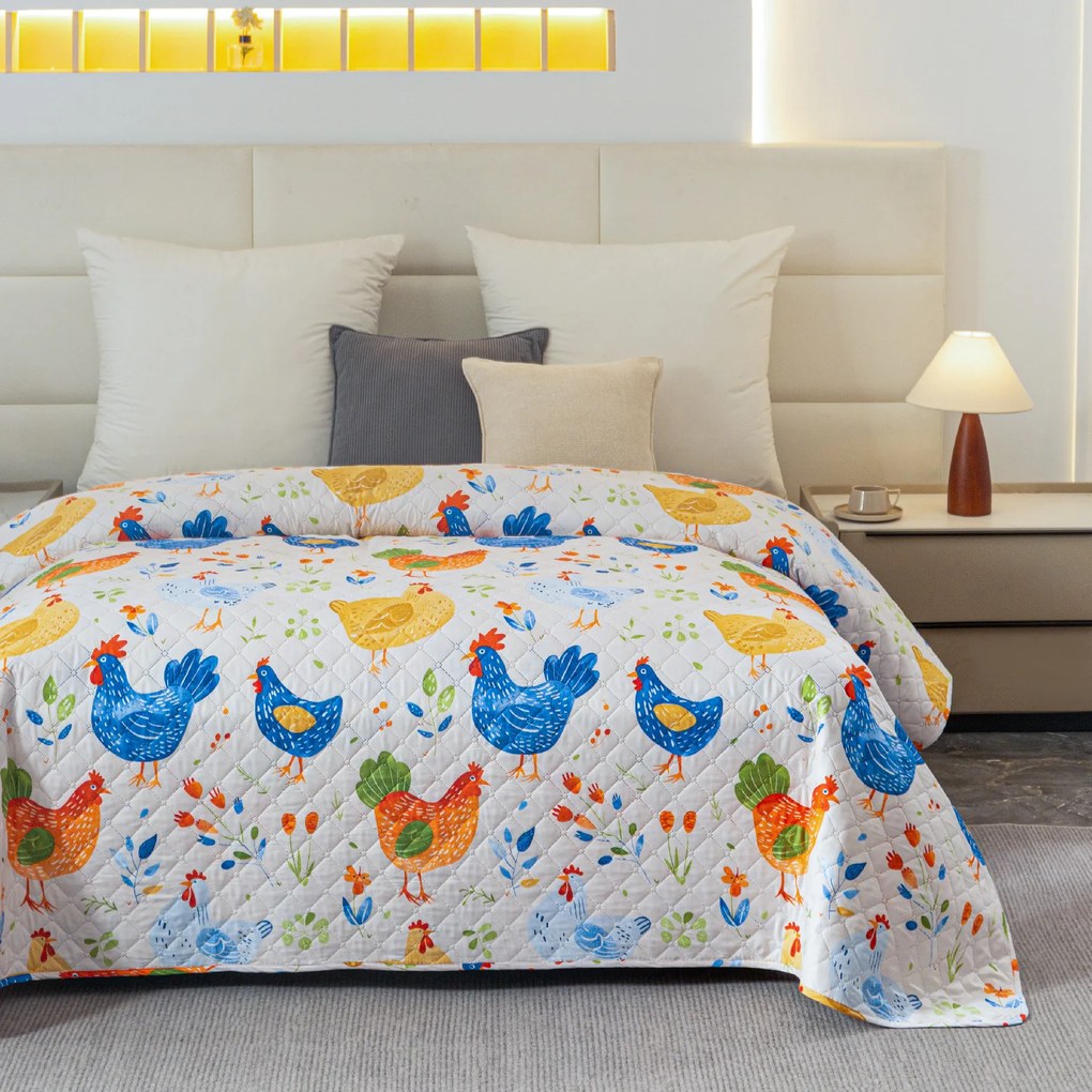 Cuvertura de pat HENRIETTA, colorată Dimensiune: 220 x 240 cm