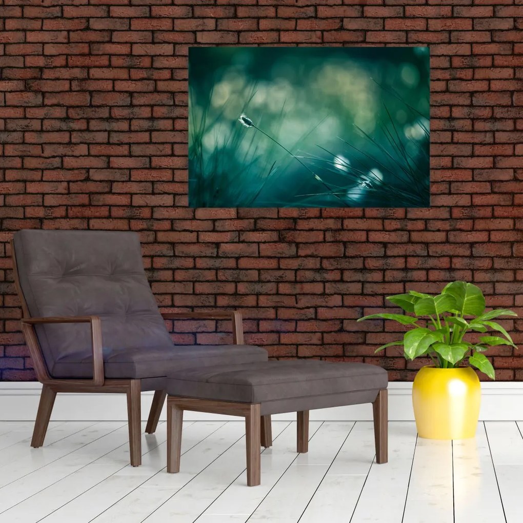 Tablou - Detaliu iarbă (90x60 cm)