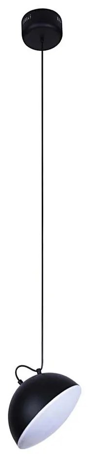 Klausen 142022 - Lustr LED CROWD 20W 230V negru pe cablu