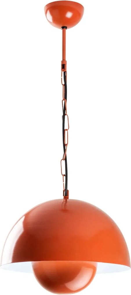 Lustra KURE 2676, portocaliu, metal, 30x70 cm