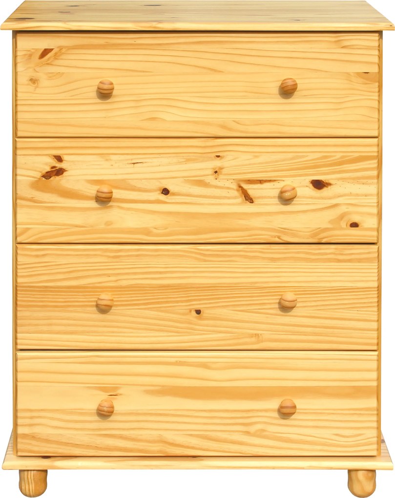 Comoda din pin masiv 80x43x102 cm