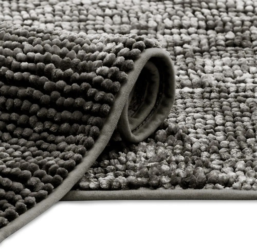 Covorașe de baie gri-închis pentru WC 2 buc. 80x50 cm Bati – Restilo