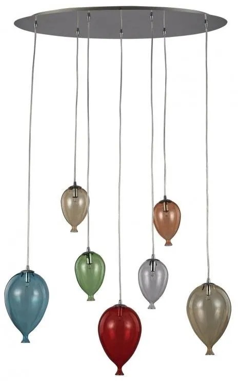 Lustra, Pendul modern dim.80x30cm CLOWN SP7 COLOR 100937