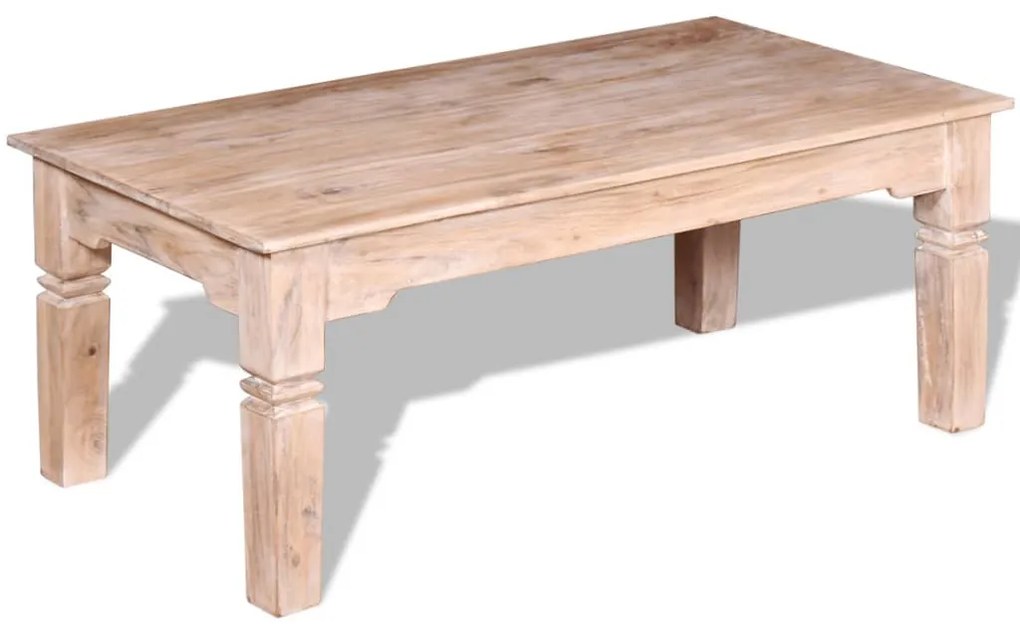 vidaXL Măsuță de cafea din lemn de acacia 110 x 60 x 45 cm