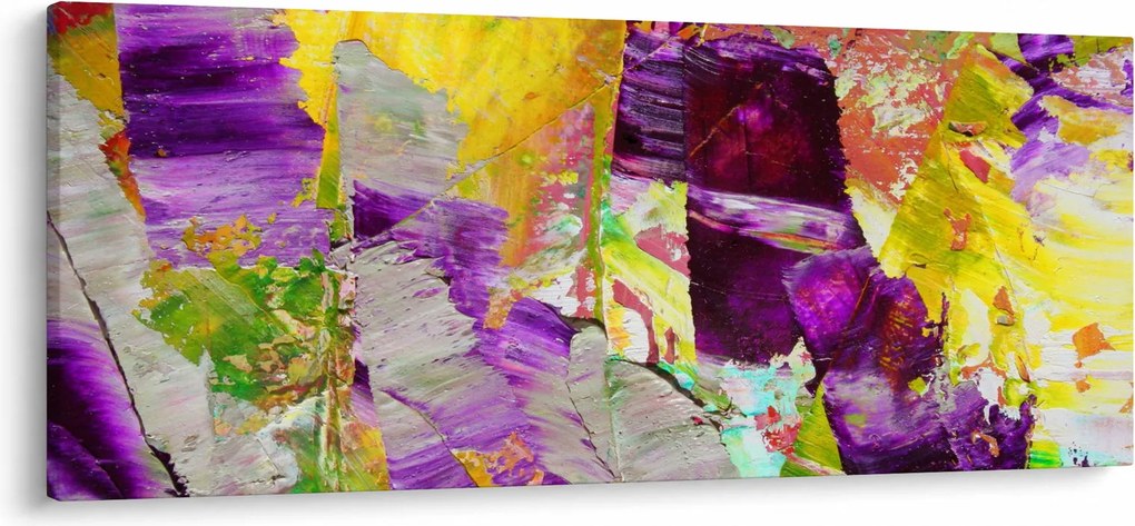 Tablou cu abstracție - pictura (120x50 cm)