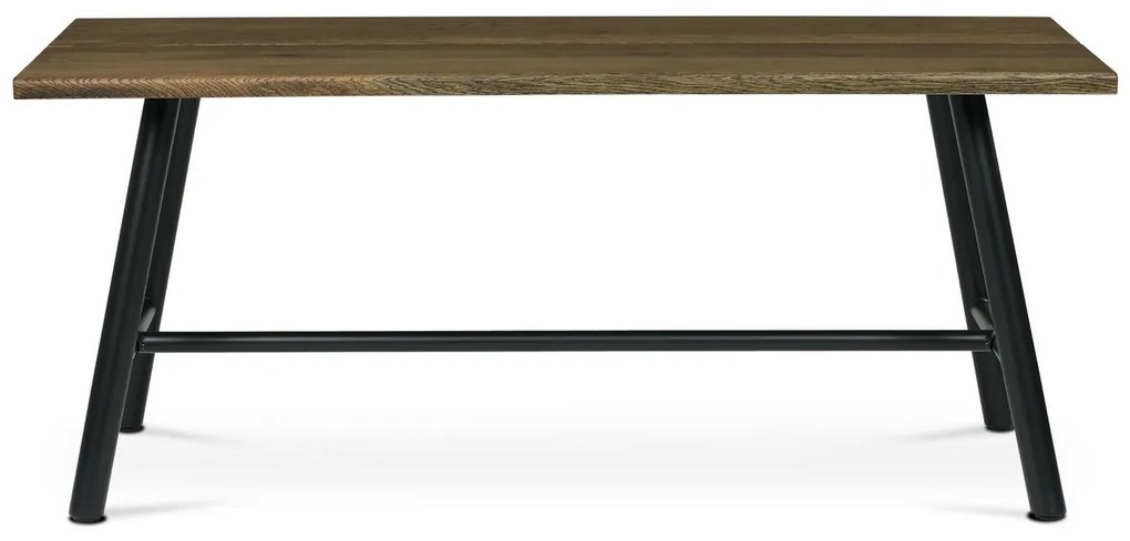Masă de sufragerie din lemn masiv 180 x 90 cm, nuc