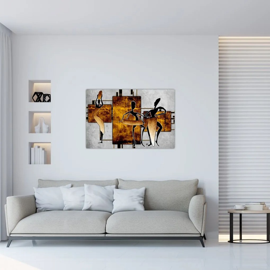 Tablou - Motiv cultura africană (90x60 cm)