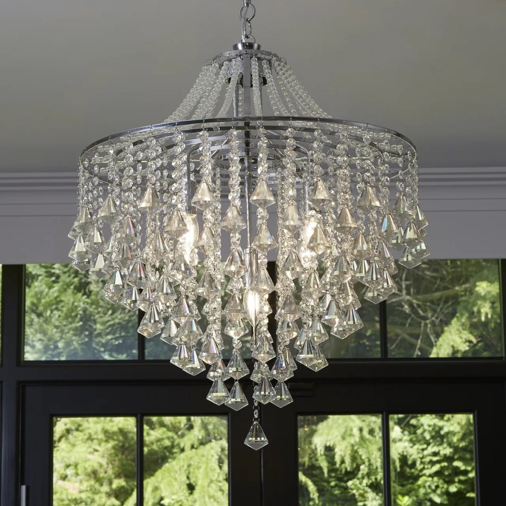 Lustra cristal design LUX Dorchester 5L 3495-5CC SRT