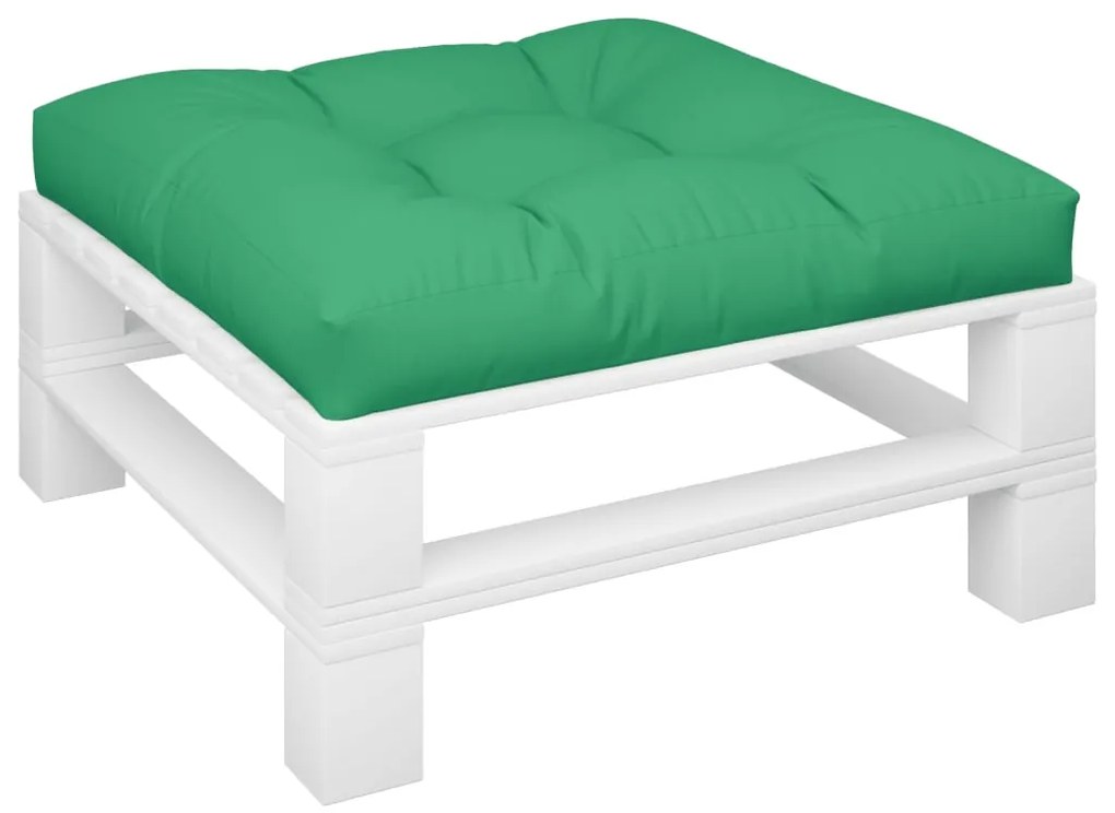 Perna canapea din paleti, verde, 70x70x10 cm 1, Verde, 70 x 70 x 10 cm
