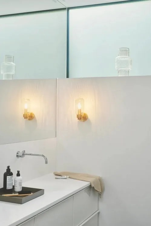 Aplica de perete pentru baie stil minimalist nordic IP44 Tutan