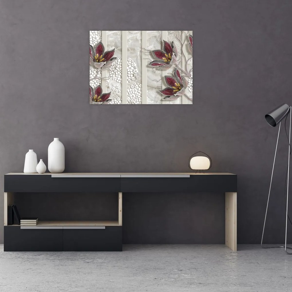 Tablou - Flori decorative (70x50 cm)