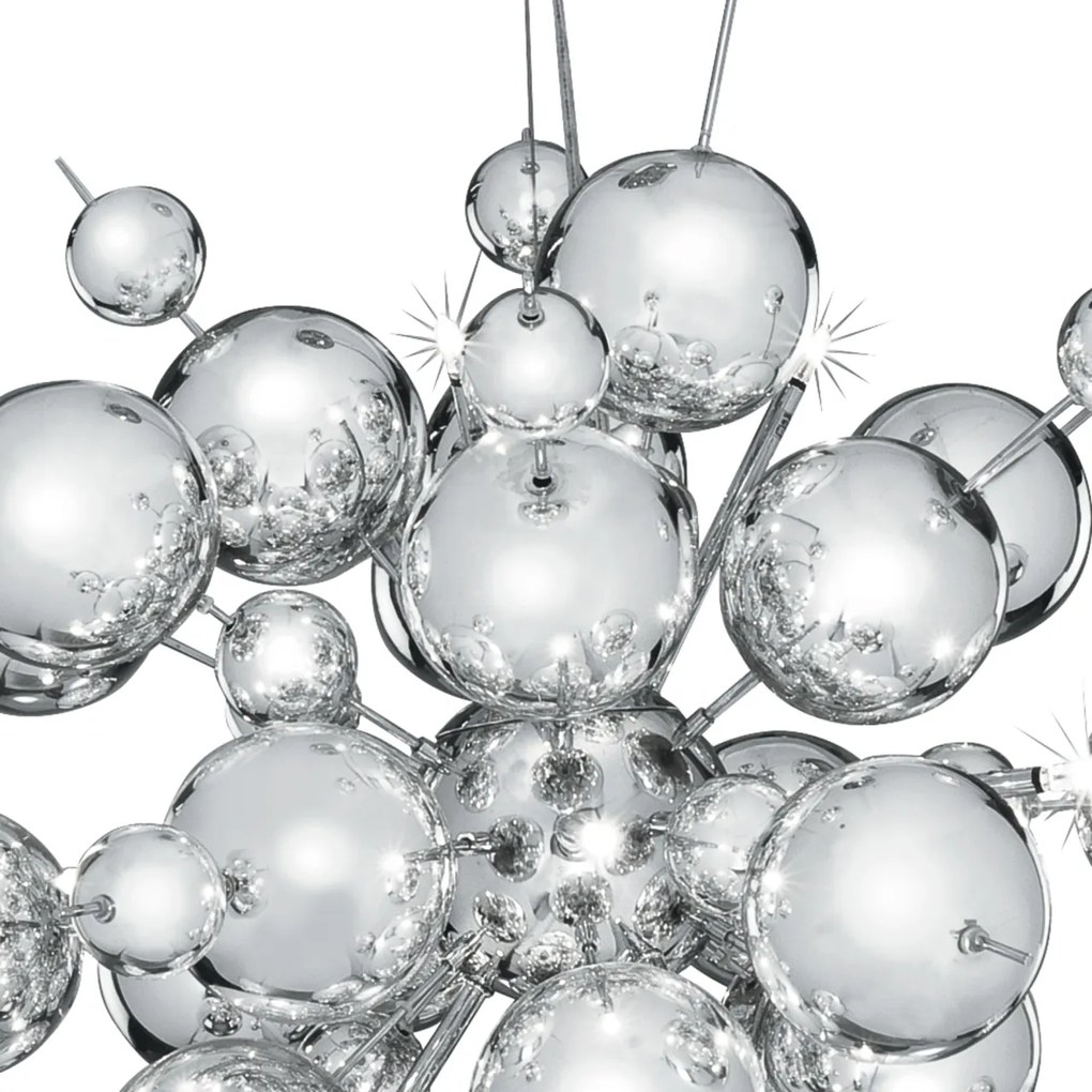 Lustra eleganta design ultra-modern Molecule crom 8312-12CC SRT