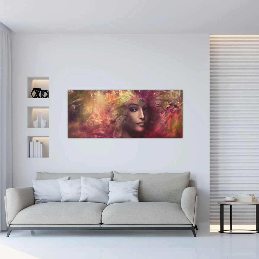 Tablou - Femeie de fantezie (120x50 cm)
