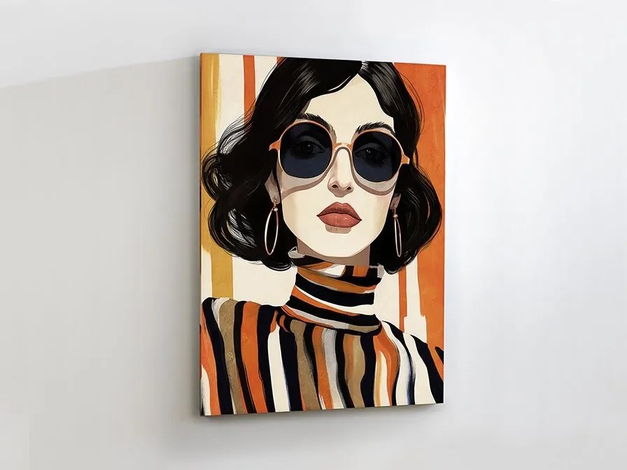 Tablou de perete decorativ Orange 90x120cm