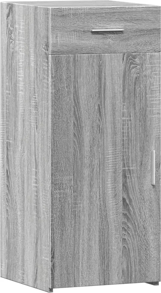 vidaXL Dulap, sonoma gri, 40x42,5x93 cm, lemn prelucrat