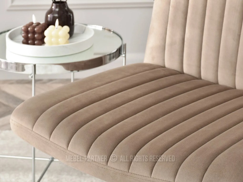 Scaun Loise (bej + auriu). Promo -28%. 1110276