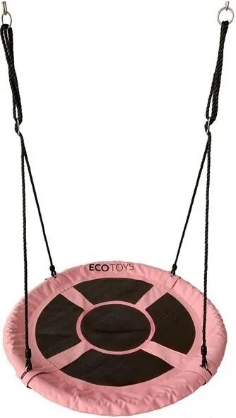 Ecotoys - Leagan de gradina SW100 Cuib de barza, Roz