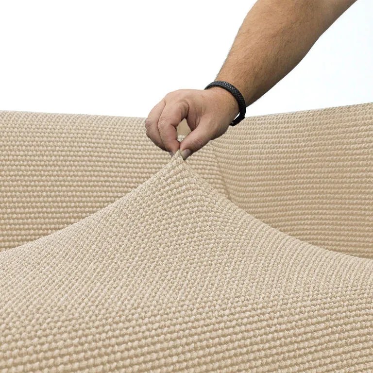Huse care se întind foarte bine NIAGARA smântânii taburet (40 - 60 cm)