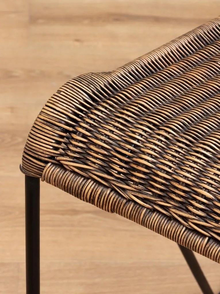 Scaun de bar din rattan " Veracruz "