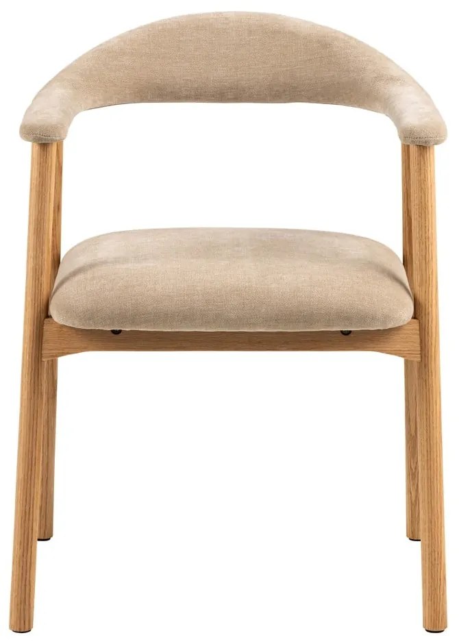 Scaun de dining bej/în culoare naturală Addi – Actona