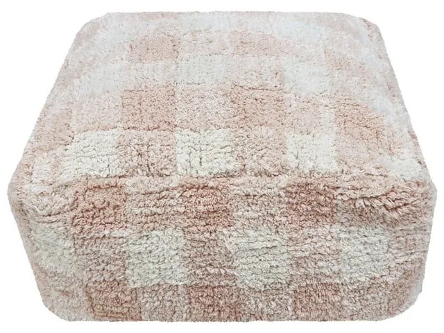 Puf de copii roz deschis Vichy Rose – Lorena Canals