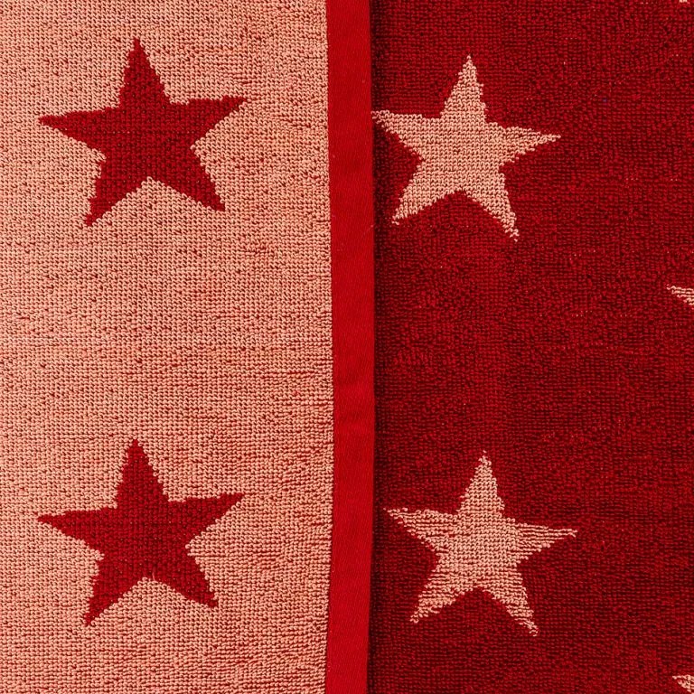 Prosop Stars visiniu - 50 x 100 cm