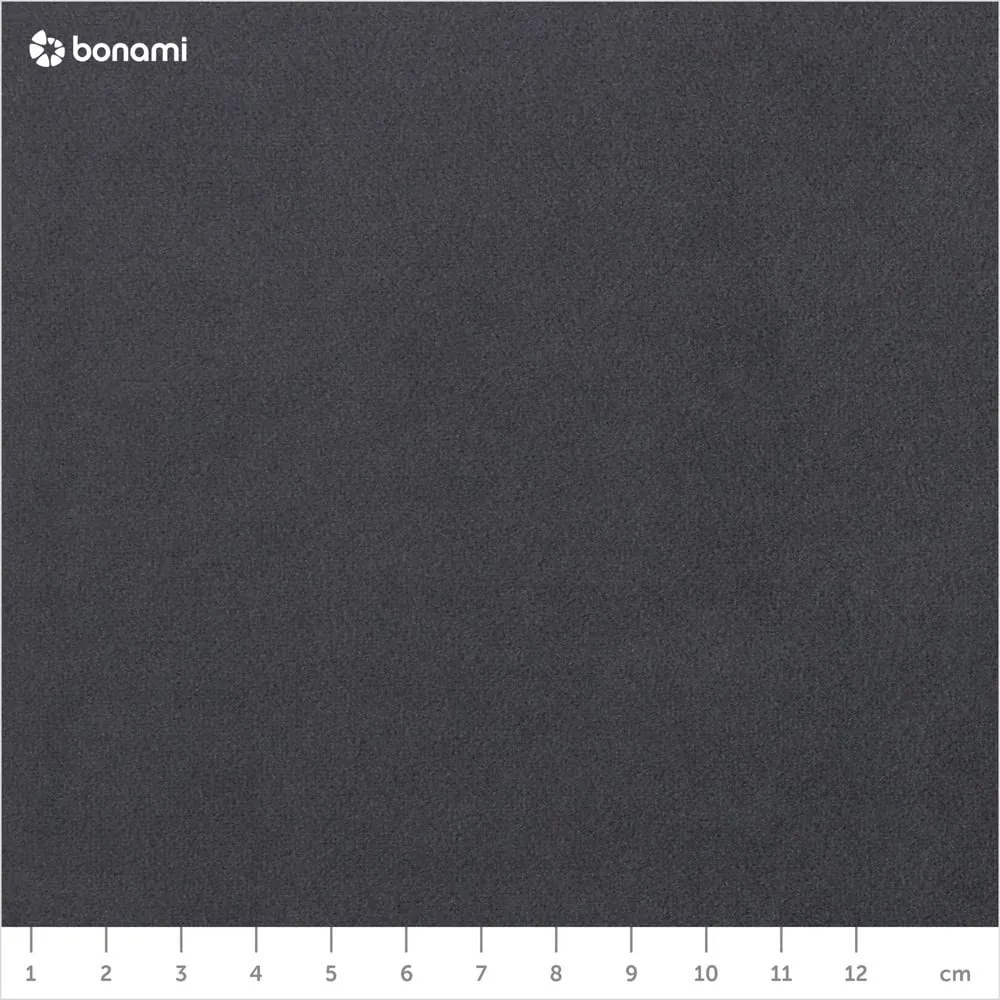 Canapea gri din catifea 237 cm Eden - Scandic