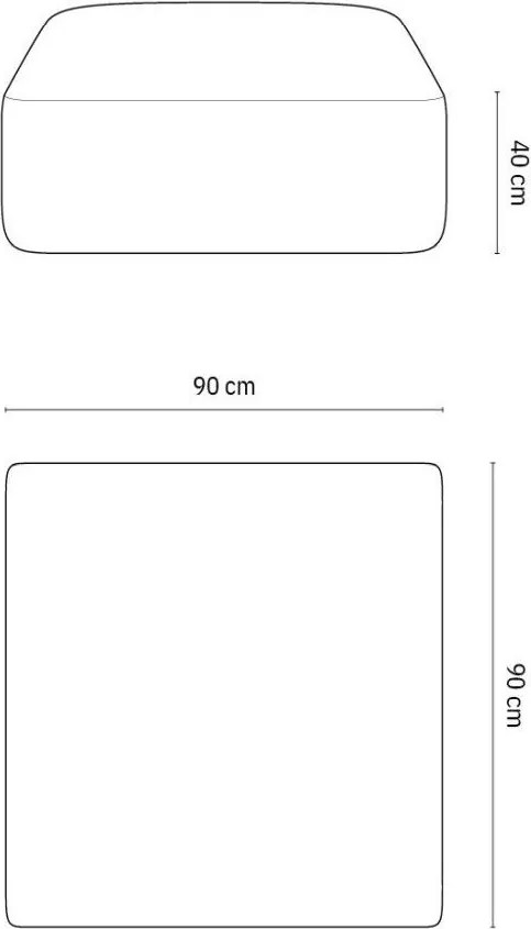 Taburet bej cu tapițerie din catifea Campi – Cosmopolitan Design