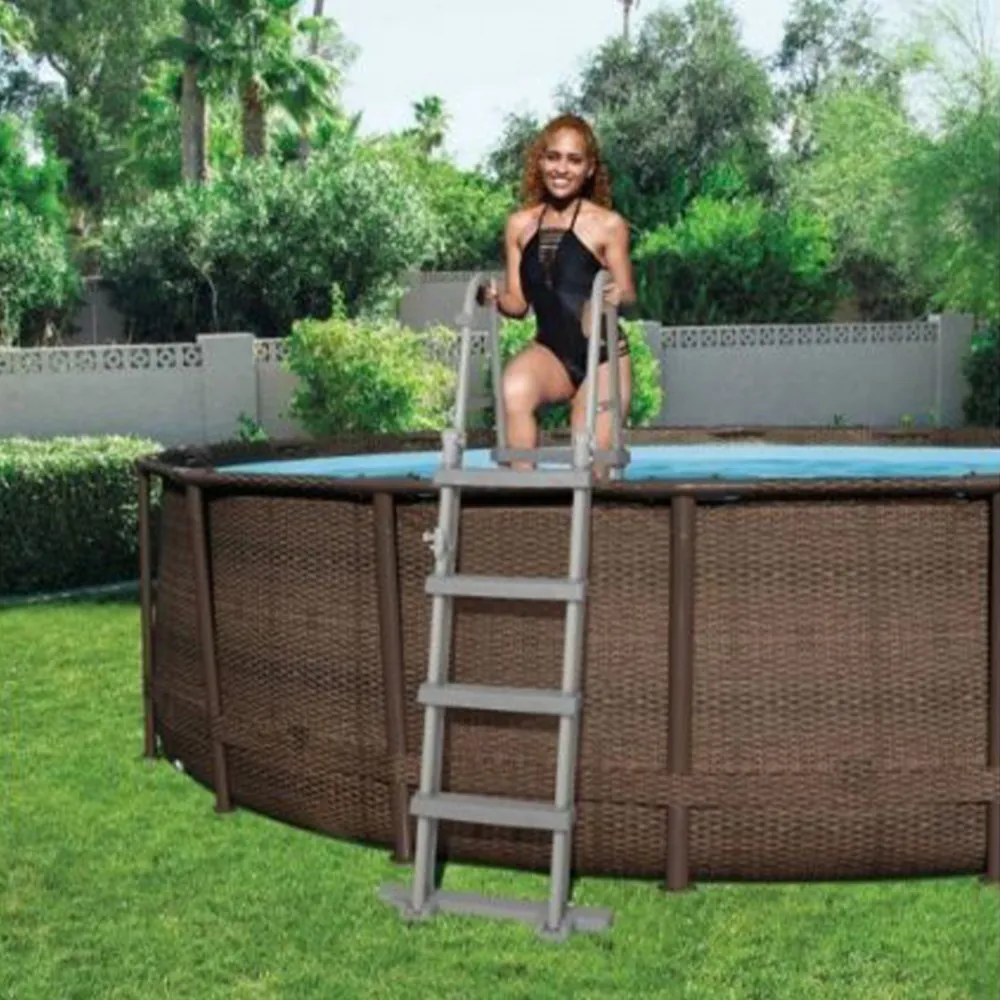 Scară de siguranță cu ramură dublă 132 cm