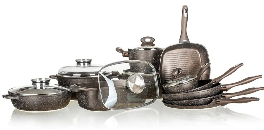 Tigaie Banquet, cu suprafaţă non-aderentăPremium Dark Brown 24 cm, 24 cm