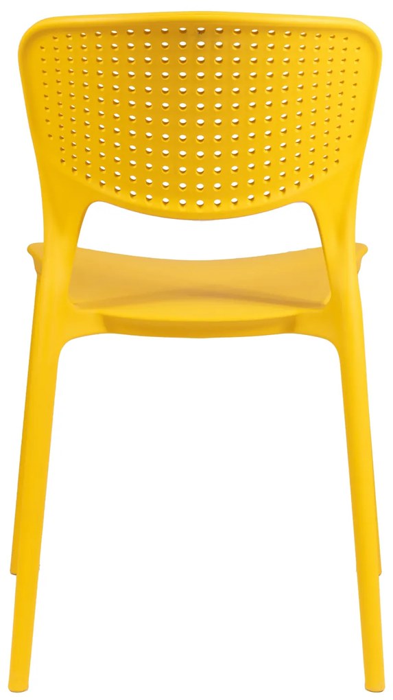 TODO Galben - SCAUN MODERN PENTRU BUCĂTĂRII, GRĂDINI, CAMERE DE CAFEA (FIXE)