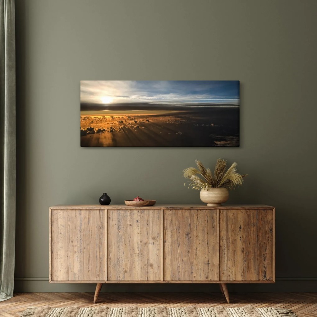 Tablou cu cer (120x50 cm)