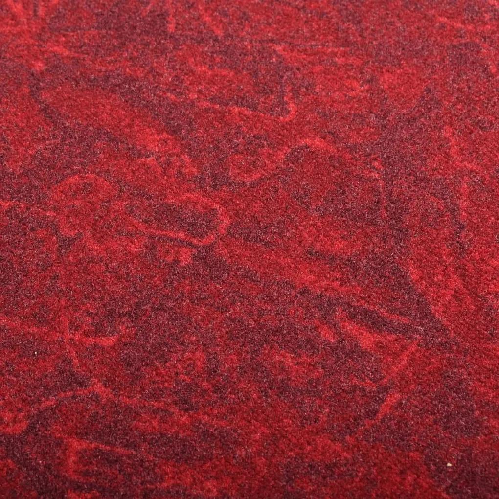 Covor traversa, rosu, 67x300 cm, antiderapant Rosu, 67 x 300 cm