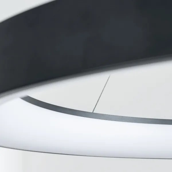 Brilagi - Lustră LED dimabilă FALCON II, 108 W, 230 V, 3000–6500K, Ø 80 cm, neagră + telecomandă