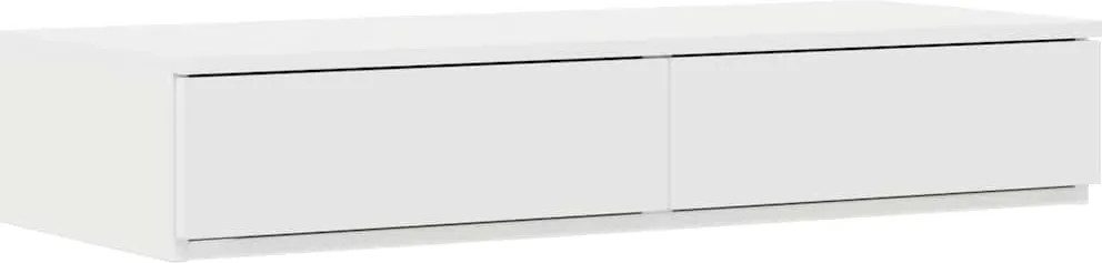 vidaXL Sertare pentru pat Alb 75 x 36,5 x 16,5 cm Lemn compozit