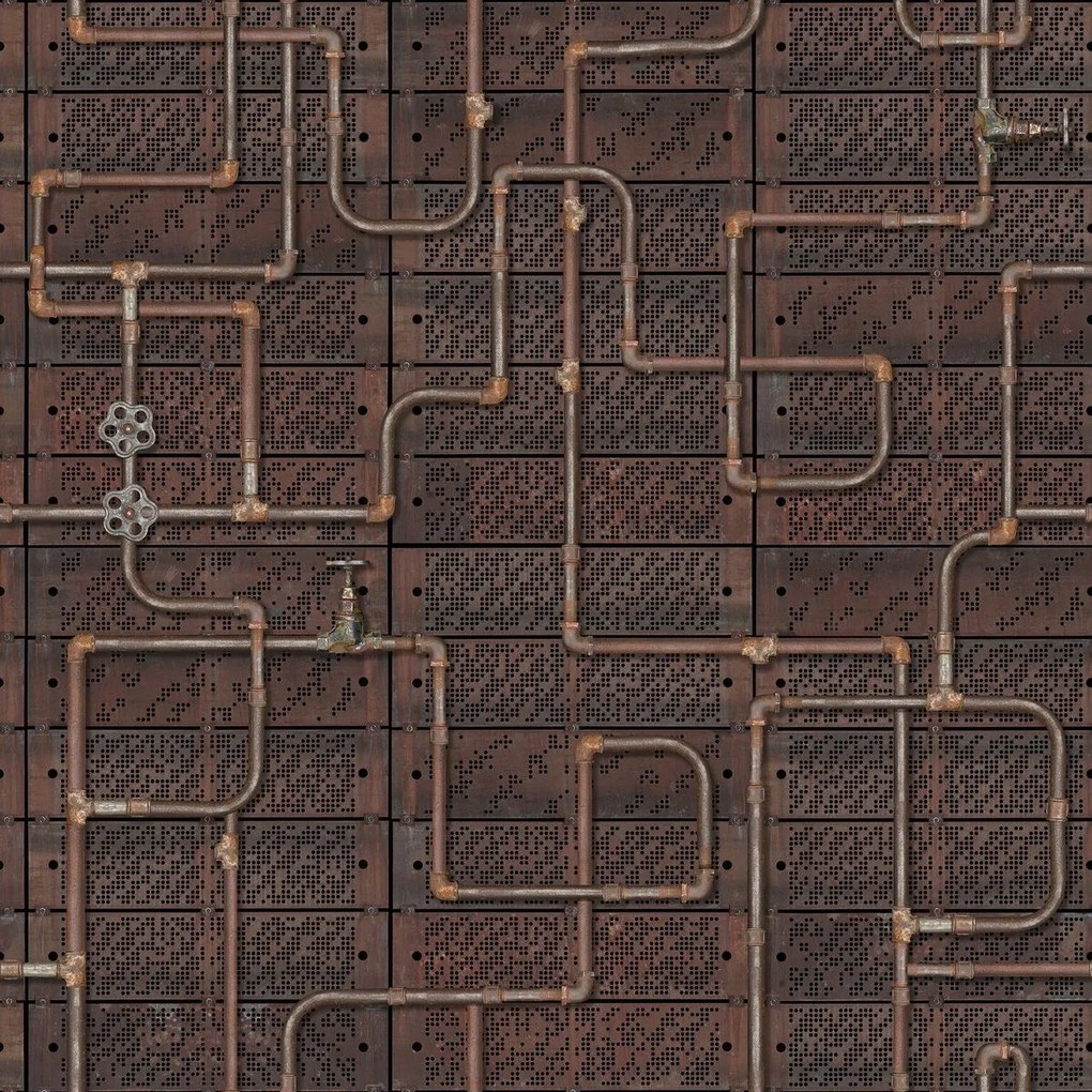 Fototapet, Pipework Oxidation, Rebel Walls