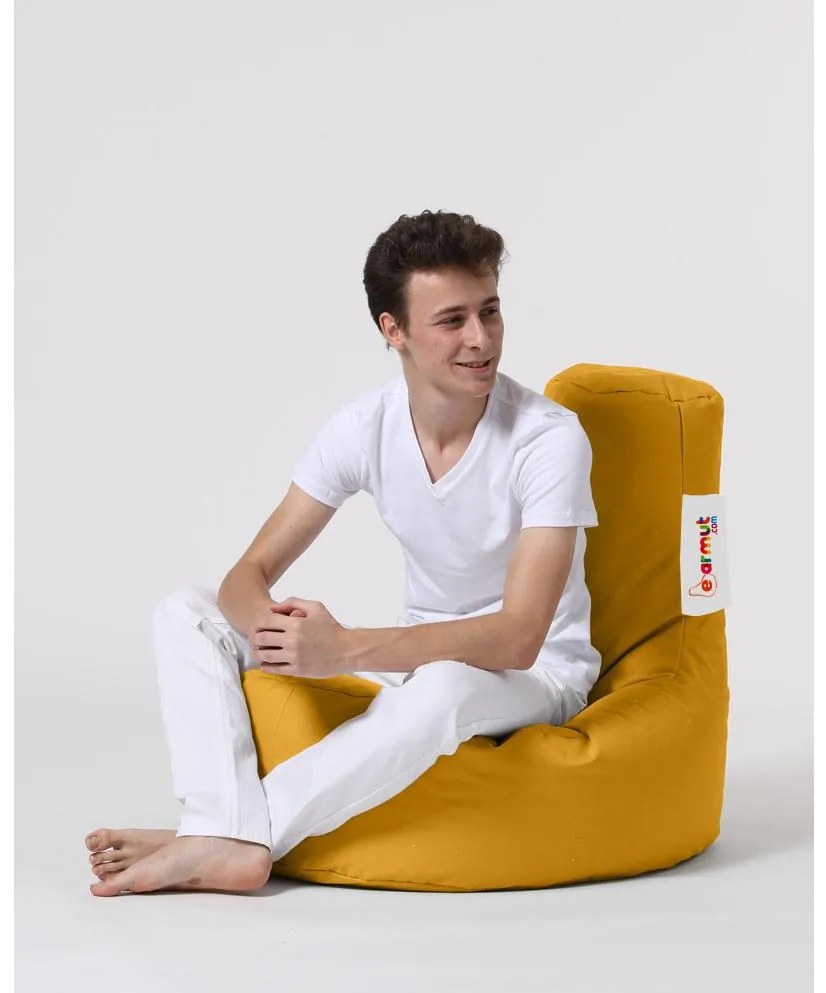 Fotoliu puf Lerna (Galben). Promo -6%. 1101688