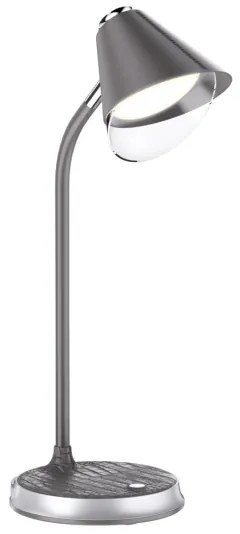 Immax 08972L - Lampă de birou LED reglabilă FINCH LED/9W/12/230V gri/crom