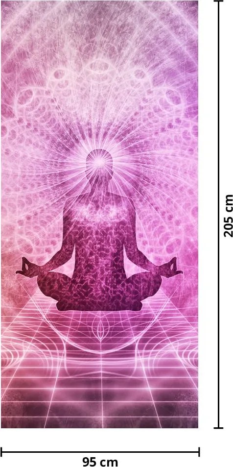 Fototapet pentru ușă - Meditații (95x205cm)