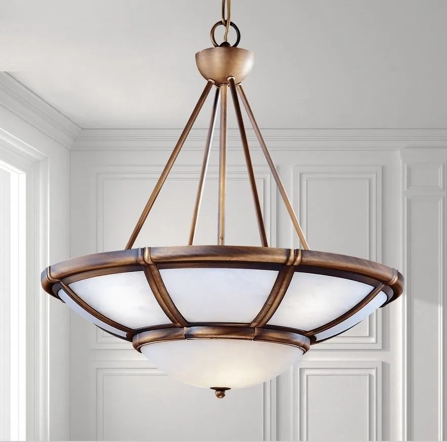 Lustra eleganta LUX realizata manual Lorenzo, 60cm