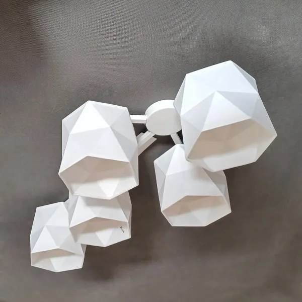 Lustră aplicată MONA 5xE27/15W/230V