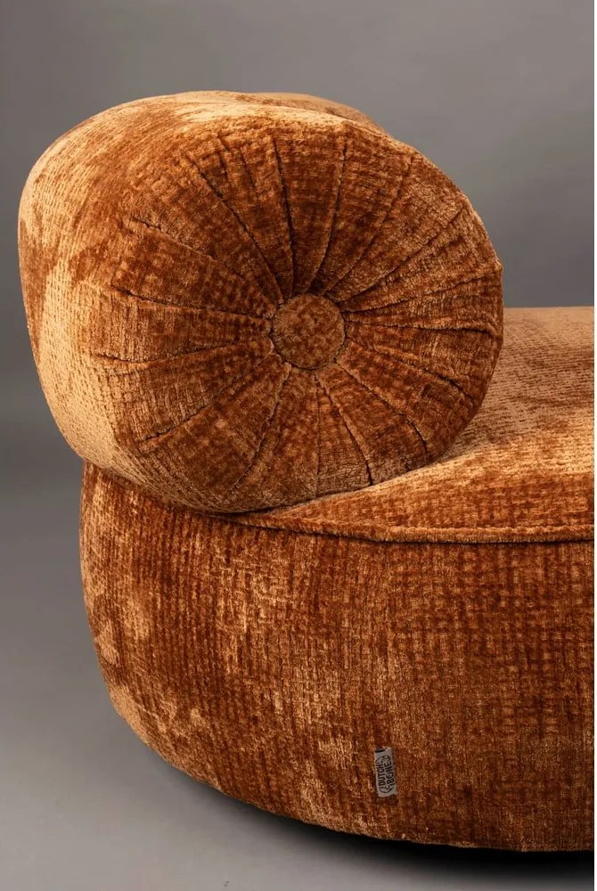 Fotoliu portocaliu Tilbury – Dutchbone